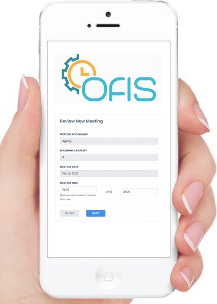 implementasi workplace reservation system OFIS